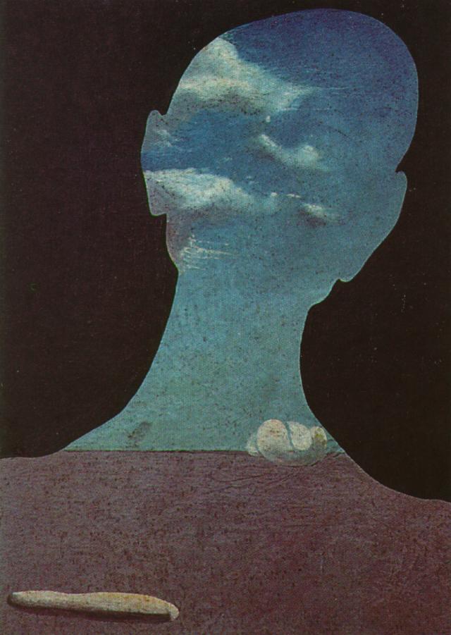 Man with His Head Full of Clouds